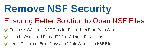Encrypted Lotus Notes NSF Files